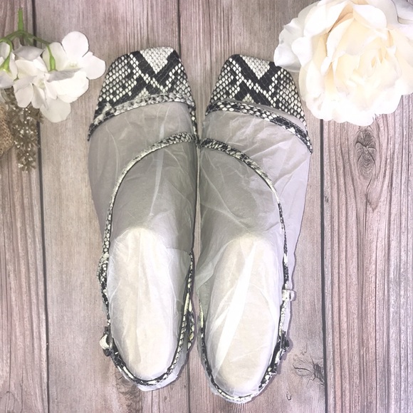 Marc FIsher Snakeskin Leather Sandals 8.5M - Picture 4 of 8